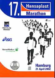 Beschreibung: Beschreibung: Beschreibung: Beschreibung: Beschreibung: Hansaplastmarathon, Hamburg 2002